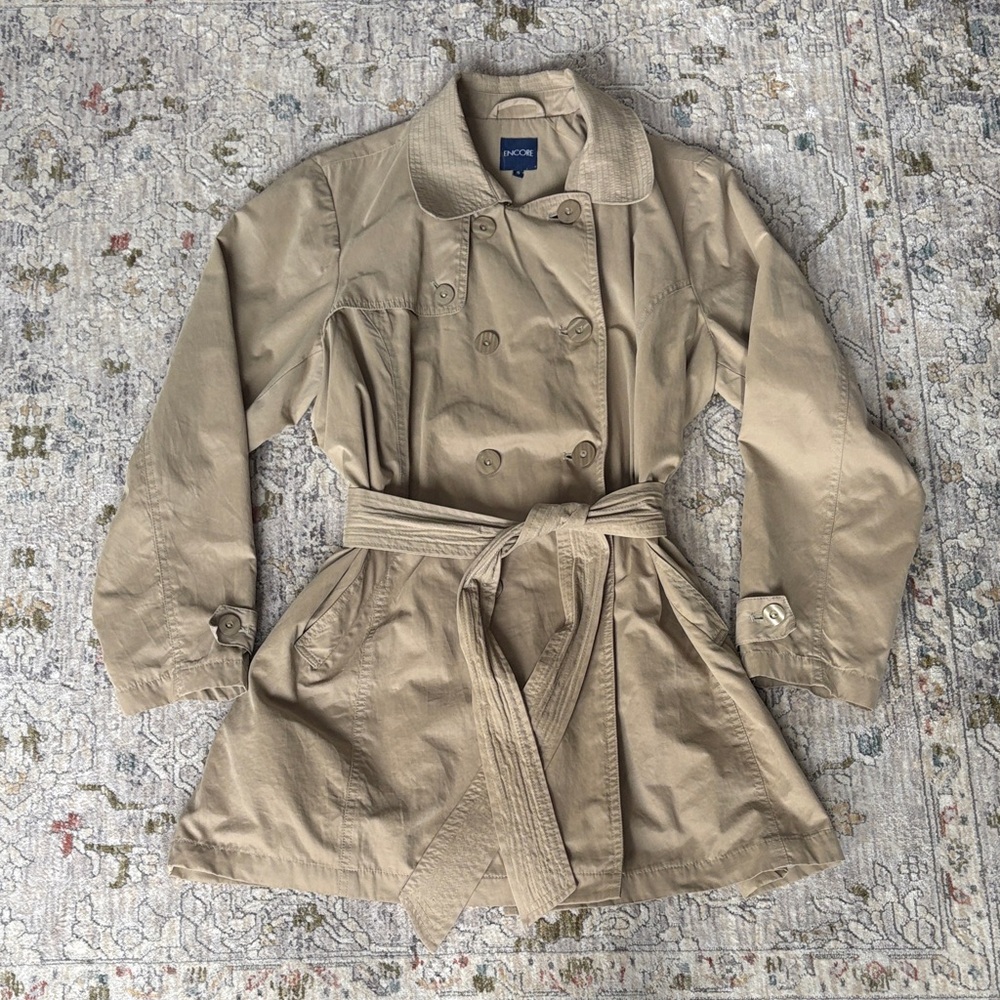 Midi Belted Trench Coat